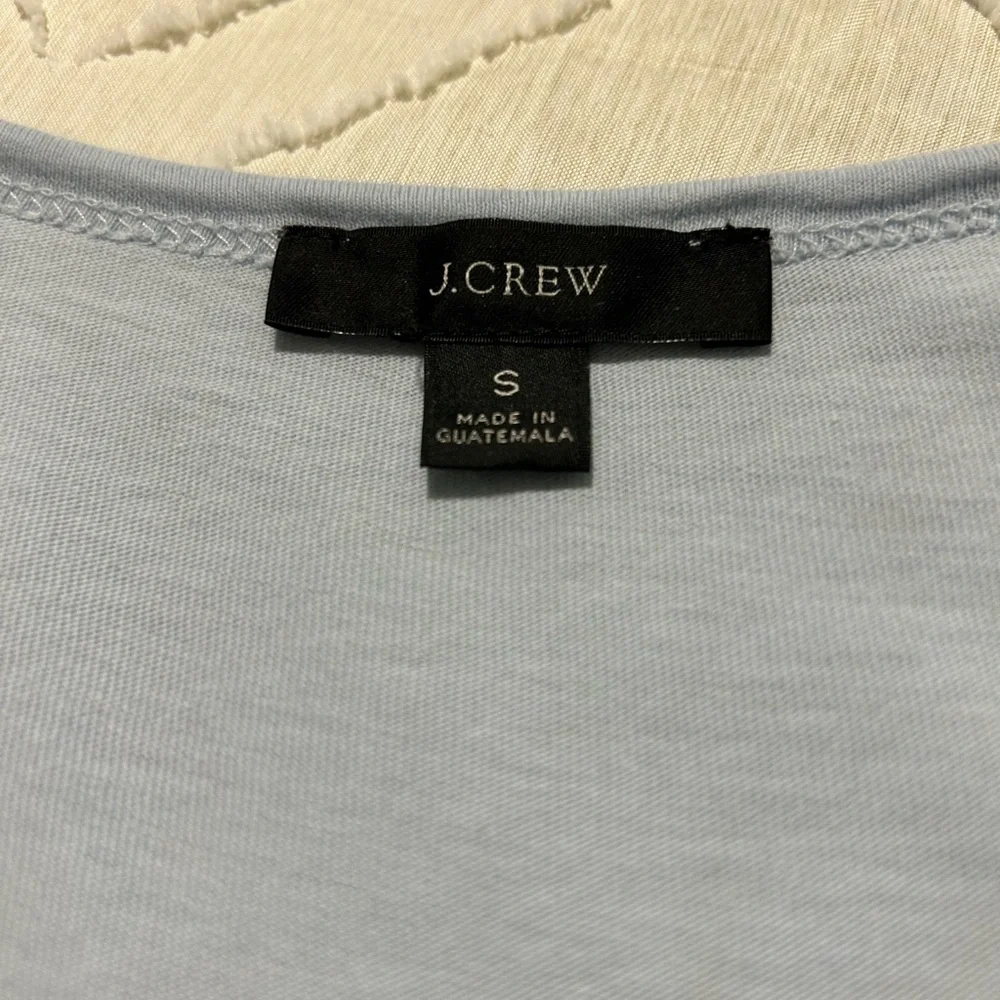 J. Crew Jersey tiered mini dress